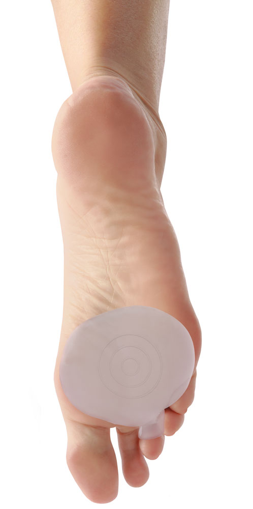 Forefoot pad with ring